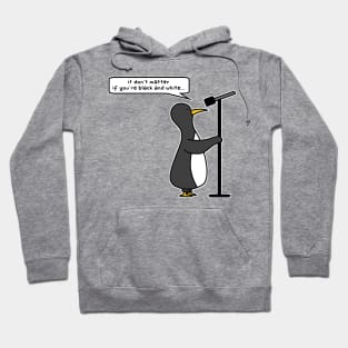 karaoke penguin Hoodie